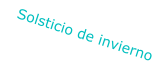 Solsticio de invierno